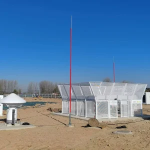 FRP Lightning Rod for Oil and Gas Facilities High Performance Fiberglass Lightning Protection Rod for Industrial