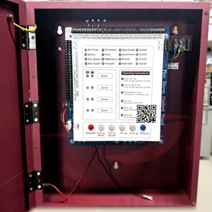 Factory 1 8 Loop Wireless Addressable Fire Detection Alarm System Graphic Monitor Control Panel