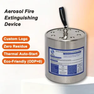 Factory 300g Automatic Aerosol Spray Fire Extinguisher Device For Electrical Protection Equipment