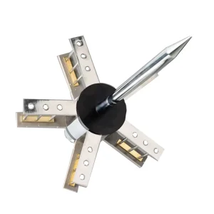 Factory Custom Design ESE Lightning Rod Air Terminal Thunder Arrester High Quality Lightning Protection Earthing