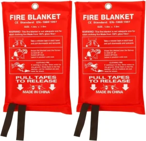 Factory Custom Fiberglass Cloth Emergency Fire Blanket for Emergency Survival