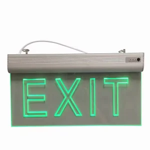 Factory Customized EXIT Emergency Sign Light Fire Emergency Lighting LED Sign Evacuation Indicator Light