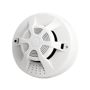Factory DC9V Standalone Combined Smoke Heat All One Detector Photoelectric Sensor ABS Plastic 80dB Alarm for Fire Alarm System