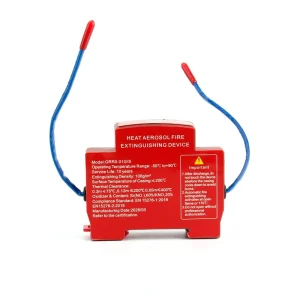 Factory DIN Rail Mount Aerosol Spray Fire Extinguisher Automatic Extinguishing Distribution Box Protection