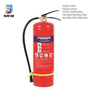 Factory Direct 6kg Fire Extinguisher ISO Standard Portable ABC DCP Dry Powder Fire Extinguisher