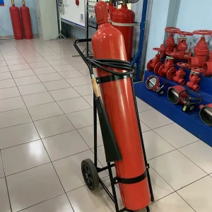 Factory Direct Co2 22kg 24kg 45kg Fire Extinguisher Parts Valve Gas Cylinders Used for Electrical Fire Extinguisher