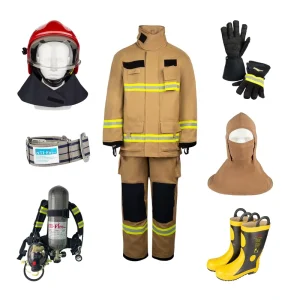 Factory Direct EN Certified Thickened Thermal Insulation Wear Resistant Industrial Firefighter Protective Suit