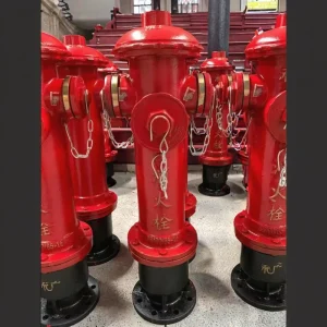 Factory Direct High Quality DN65 DN80 3 Way Outdoor Cast Iron Fire Hydrant Ground Fire Fighting Hydrant
