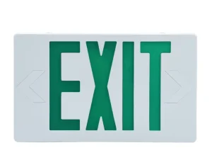 Factory Direct LED Exit Sign Fire Safety Emergency Signature Light With Rechargeable Battery Emergency Light for US Market