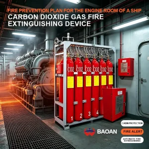 Factory Direct Marine CO2 Fire Suppression System for Passenger Ships and Engine Rooms