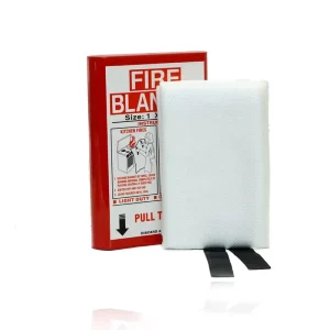 Factory Direct Sale Emergency Fireproof Blanket 100% Glass Fiber 1x1m 550C Heat Resistant EN1869 Certified Home Use