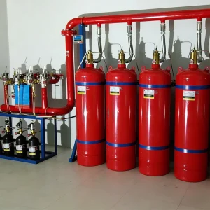Factory Direct Sales 120L 5.6MPa Automatic Large Fire Suppression System Fm200 Fire Extinguisher System