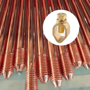 Factory Direct Sales Copper Bonded Ground Rod for Lightning Protection & Earthing Earth Rod Joint