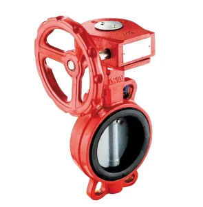 Factory Direct Sales DN40-DN500 Wafer Type Manual Water Butterfly Valves