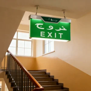Factory Direct Sales Foreign Trade Version Emergency Evacuation Light (3 Hour Backup) & Fire Exit Sign