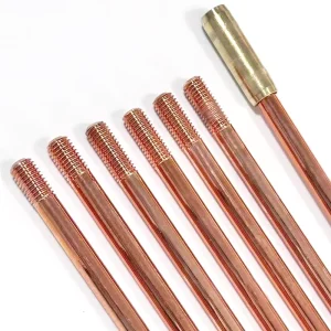 Factory Direct Sales High Strength Rod Grounding Lightning Protection Copper Clad Steel Ground Rod for Signal Tower