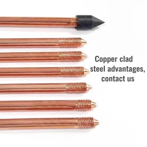 Factory Direct Sales Low Price UL TestGround Rod Bar Construction Industry Custom Size Copper Bonded Steel Earth Rod