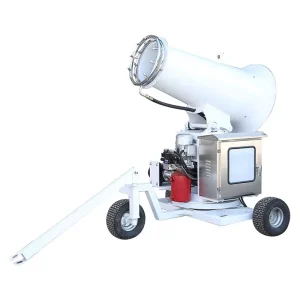Factory Direct Sales Mobile Fog Cannon Pump Sprayer with 30m Throw 3Kw Power Gear Core Components for Farm Use