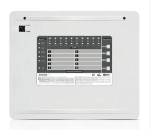 Factory Direct Selling CE EN54 Certified Conventional Fire Alarm Control Panel 1 10 Zones 24V DC AC 220V LCD Display