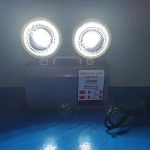 Factory Directly Sale Twin Spot Led Emergency Light Led Emergency Lights with Battery Backup