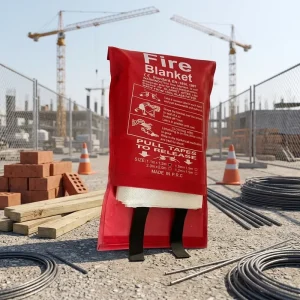 Factory Fiberglass Fire Blanket Quick Release Fire Safety Blanket for Hotel School Laboratory Fire Emergency Protection