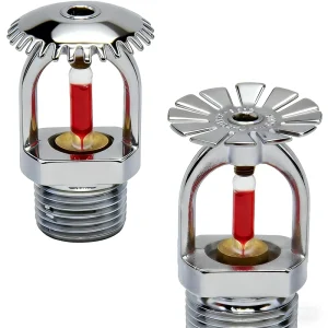 Factory Fire Protection System Grooved Pipe Fitting Fire Fighting Fire Sprinkler System Pendent 68 Degree Sprinkler