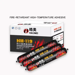 Factory High Quality Flame Retardant Glue Caulking Waterbased Fireproof FV 0 Fire Rated Neutral Acrylic Sealant Cartridge