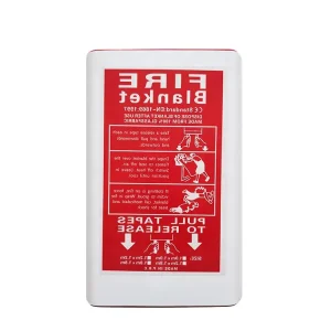 Factory Industrial Convenient Wearable Fire Fighter Fire Blanket Roll