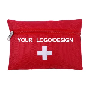 Factory New Red Custom Handheld Travel Outdoor Small Fire Emergency Rescue Kit With Logo Promotional Kit