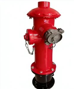 Factory OEM ODM Ductile Iron Outdoor Grounding Pillar Type Fire Hydrant With Valve