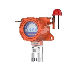 Factory Online Monitor Hydrogen Sulfide 0 500ppm 0 1000ppm Fixed Gas Detector OLED Display High Accuracy