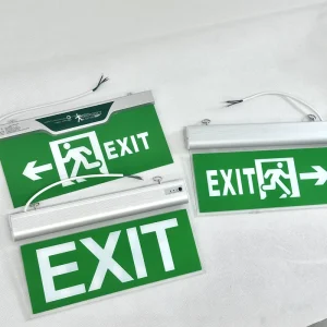 Factory Price 3W Emergency Light Exit Sign Emergency Light Led Emergency Warning Lights Fire Exit Sign