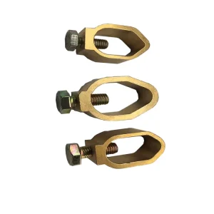 Factory Price Brass Clamp Earth Rod Copper Ground Terminal Clamp Lighting Rod Type a Clamp Connection