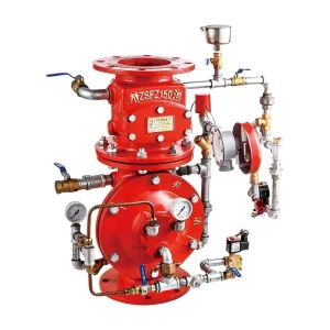 Factory Price Flange Type Ductile Iron DN100 200 Preaction Valve