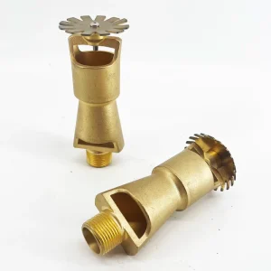 Factory Price Flexible SUS304 Stainless Steel 360 Gear Drive Dual Water Foam Sprinklers Firefighting Equipment Accessories