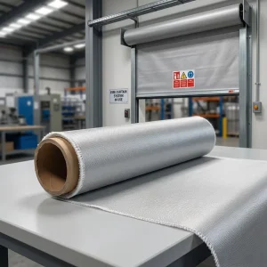 Factory Price Heat Resistant Silicone Coated Fiberglass Fabric Cloth for Fire Curtain