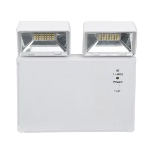 Factory Price LED Emergency Lights LED Dual Head Light With Rechargeable Battery Fire Safety Emergency Spot Light