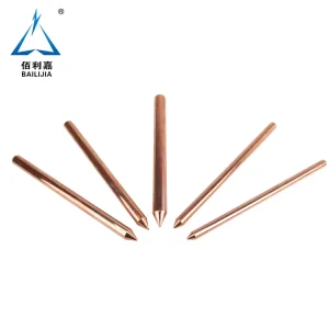 Factory Price Professional Brazing Bonded Wire Earth Copper Clad Steel Earthing Rod 8mm