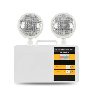 Factory Price with Lithium Battery Rechargeable Emergency Lamp Led Dual Head Emergency Lights