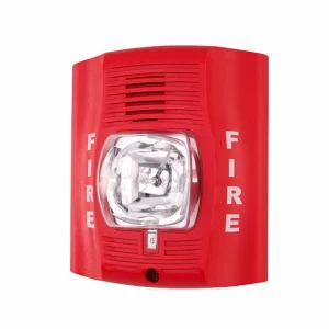 Factory Prices Fire Alarm 24 Volt Emergency Sound and Light Piezo Siren Strobe Siren