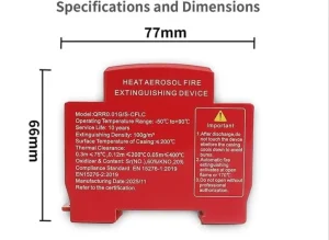 Factory Produce Directly Aerosol Automatic Fire Extinguishing Device for Distribution