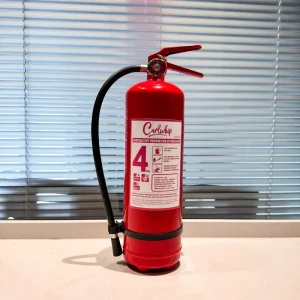 Factory Sale 4kg ABC Dry Powder Fire Extinguisher Suitable for Class a B C Fires