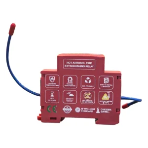 Factory Sell 10g DIN Rail Mount Type Aerosol Fire Extinguisher Automatic Spray Fire Extinguishing