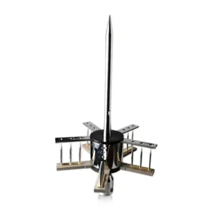 Factory Steel Lightning Arrester Rod with Antifouling for High-rise Building Lightning Protection ESE System