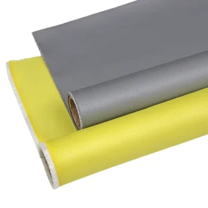Factory Supplied Fireproof Silicone Coated Fiberglass Cloth Fabric for High Temperature Resistance Welding Blanket 0.45 mm