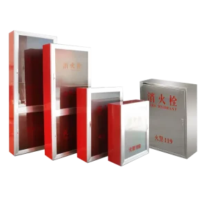 Factory Supply Durable Fire Hose Cabinet Firefighting Equipment Accessories