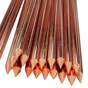 Factory Supply Solid Copper Earth Rods Portable Ground Rod Earthing System
