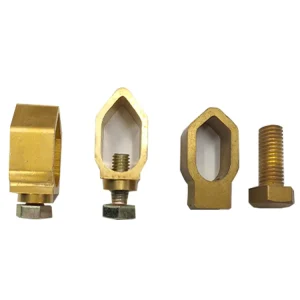 Factory Supply Wire Earth Ground Rod Clamp for Lightning Protection & Earthing