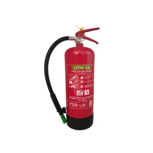 Factory the Latest Low Price 9L EN3 BSI Lithium Battery Fire Extinguisher