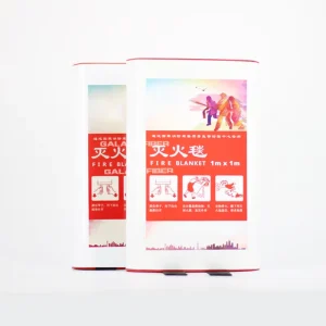 Fiberglass Fire Blanket 430g/m2 0.45mm Thickness 550C Fire Resistant Fire Fighting Emergency Survival
